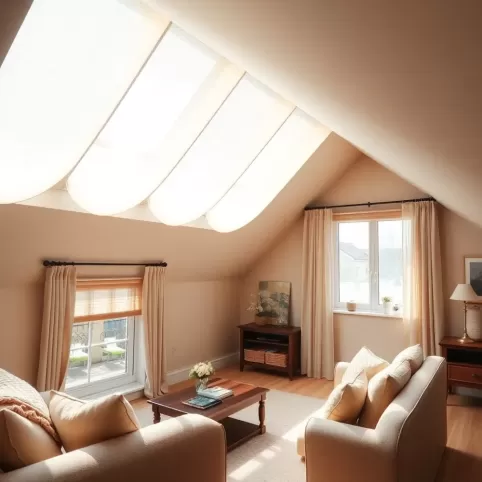 Jak udekorować okna dachowe