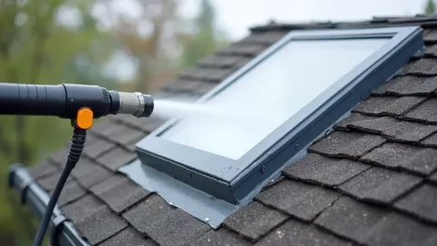 Jak umyć okno dachowe z zewnątrz