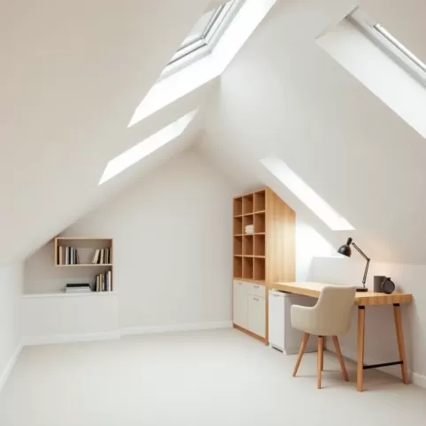 Jak urządzić pokój na poddaszu ze skosami