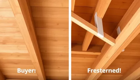 Jak usztywnić strop drewniany