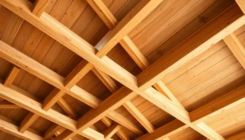 Jak wygląda strop drewniany