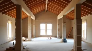 Jak wykończyć słupy na poddaszu