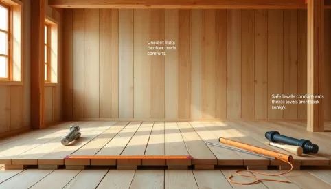 Jak wyrównać podłogę na stropie drewnianym