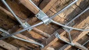 Jak wzmocnić drewniany strop