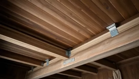 Jak wzmocnić stary strop drewniany