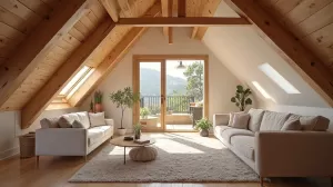 jak zaadaptować strych na mieszkanie