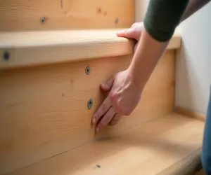 jak zamontować lamele przy schodach