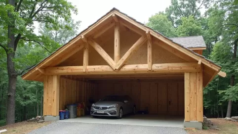 Jak zrobić dach dwuspadowy na garażu