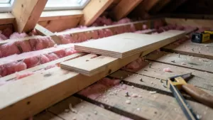 jak zrobić podłogę na strychu