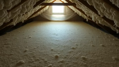 Jaka folia pod wełnę mineralną na strop