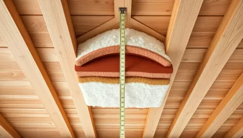 Jaka grubość wełny na strop drewniany