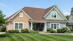 Jaki kolor pasuje do brązowego dachu