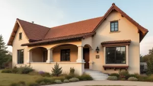 Jaki kolor tynku do brązowego dachu