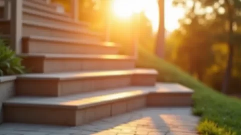 Jaki spadek na schodach zewnętrznych
