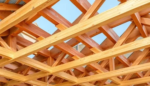 Jakie belki na strop drewniany 10m