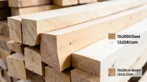 Jakie belki na strop drewniany 2m