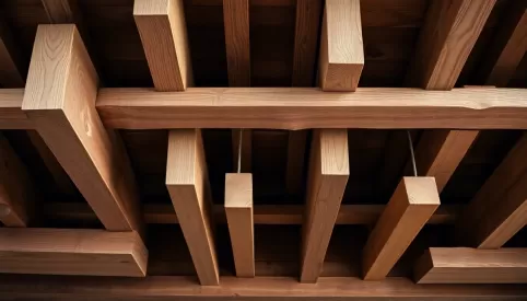 Jakie belki na strop drewniany 2m