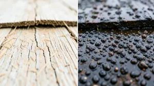 Jakie drewno na dach suche czy mokre