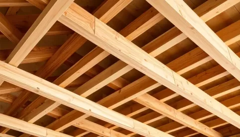 Jakie legary na strop drewniany