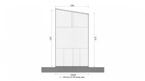 minimalna wysokość kondygnacji