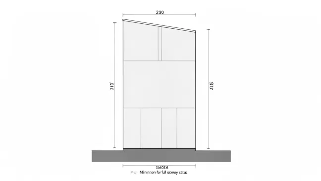 minimalna wysokość kondygnacji