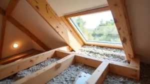 Minimalny spad dachu dla okna dachowego