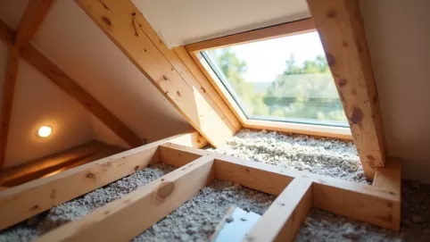 Minimalny spad dachu dla okna dachowego