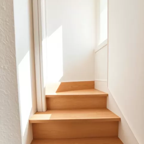 Montaż listwy maskujące do schodów strychowych