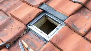 Montaż okna dachowego w dachówce