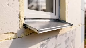 Montaż parapetów zewnętrznych po ociepleniu