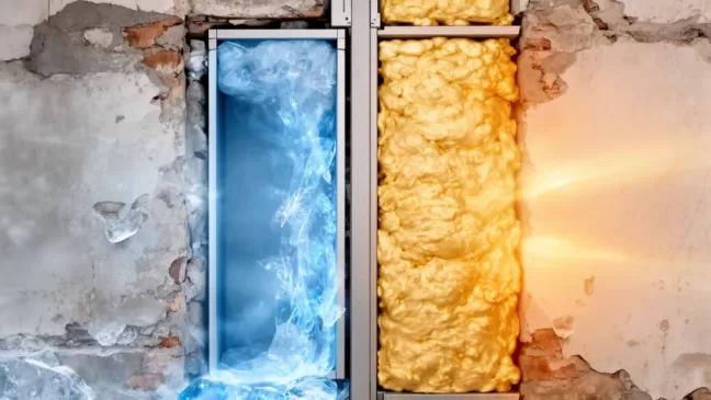 mur szczelinowy ocieplenie