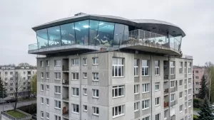 Nadbudowa na bloku w Jastrzębiu