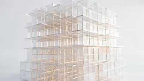 objętość wszystkich kondygnacji gmachu