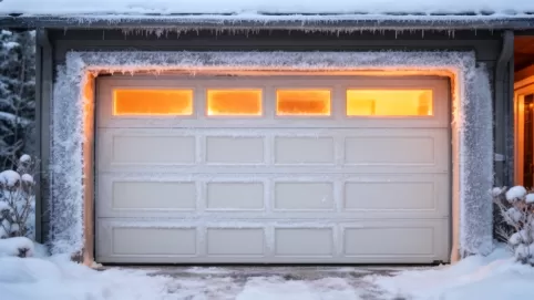 Ocieplenie bramy garażowej segmentowej