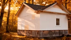 Ocieplenie domku letniskowego od zewnątrz