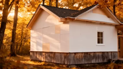 Ocieplenie domku letniskowego od zewnątrz