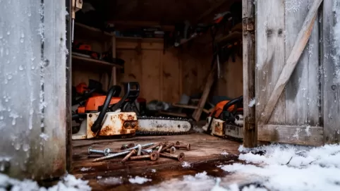 Ocieplenie domku narzędziowego