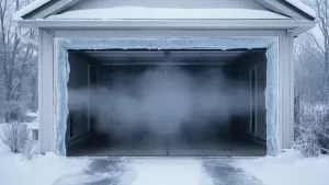 Ocieplenie otworu bramy garażowej