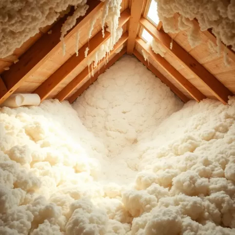 Ocieplenie poddasza bez demontażu