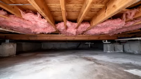 Ocieplenie podłogi nad piwnicą od wewnątrz