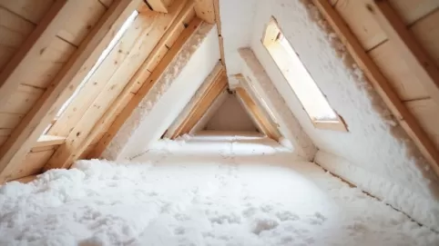 Ocieplenie stropu styropianem bez wylewki