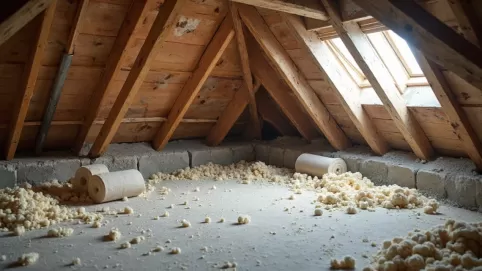 Ocieplenie stropu Teriva na poddaszu nieużytkowym