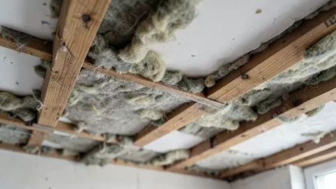 ocieplenie sufitu podwieszanego