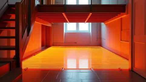 Ogrzewanie podłogowe na dwóch kondygnacjach