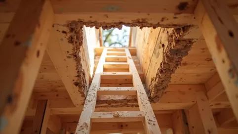 Otwór w stropie na schody pozwolenie