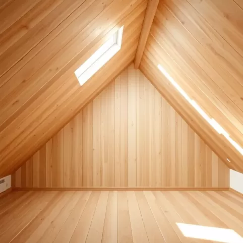 Panele na skosy poddasza