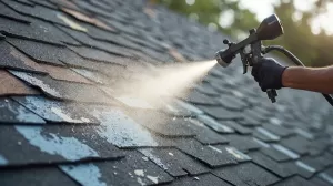 Pistolet do malowania dachu