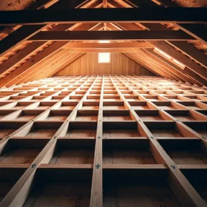 Podłoga na legarach na poddaszu