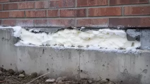 połączenie ocieplenia fundamentu i ściany