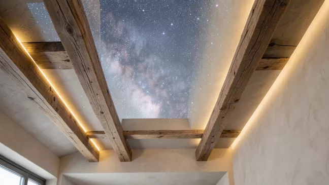 Pomysł na sufit na poddaszu